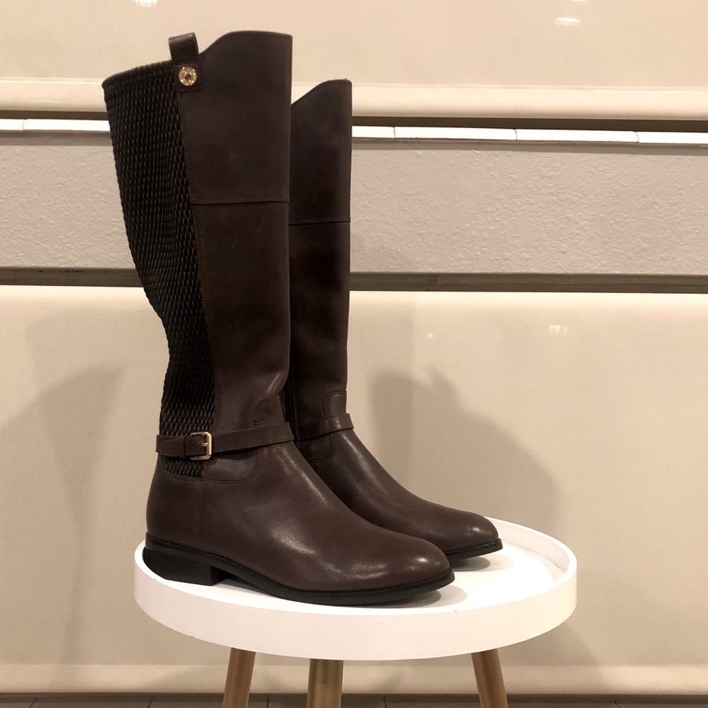 Cole Haan Galina Riding Boot Brown